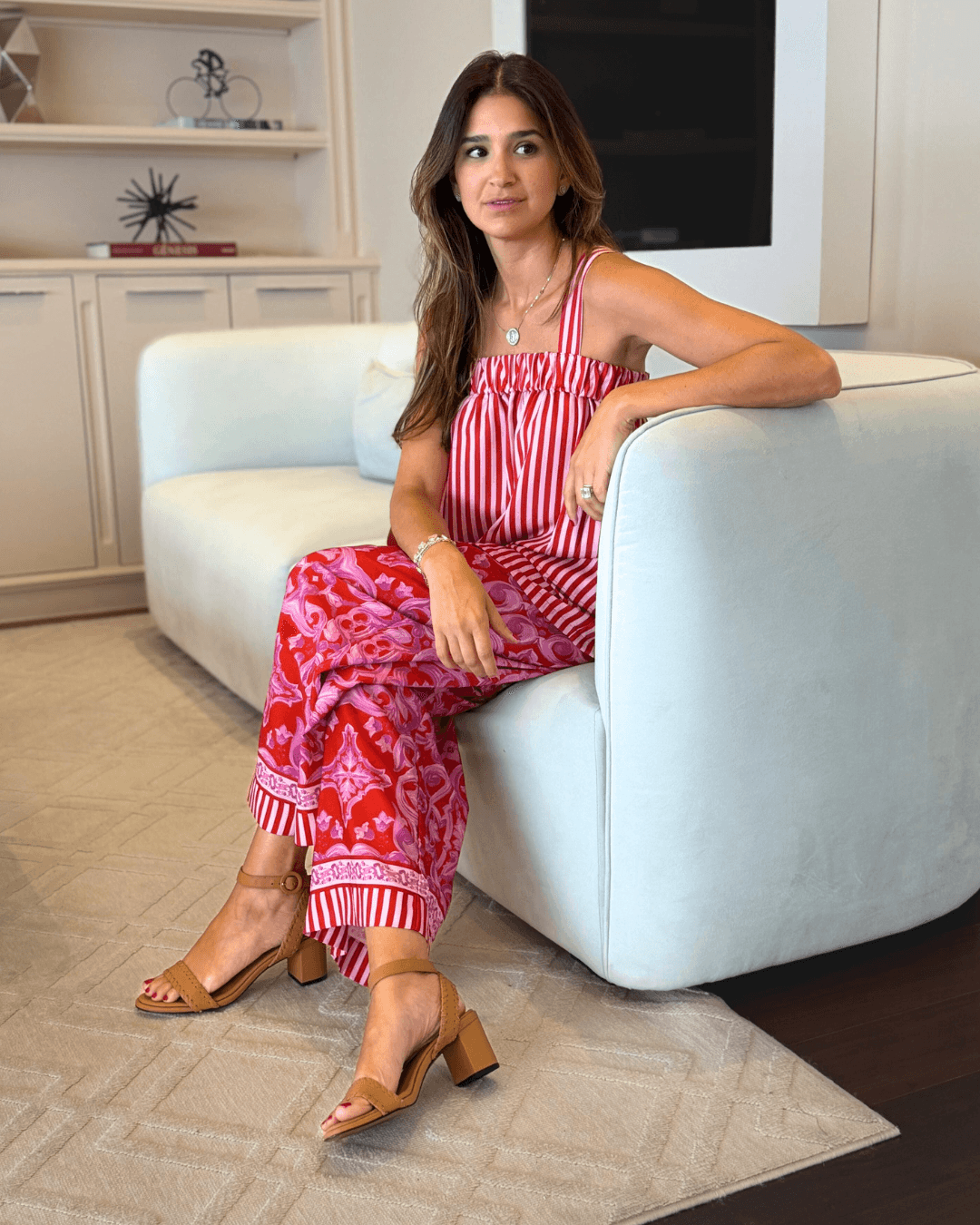 Sandália Camila Camel