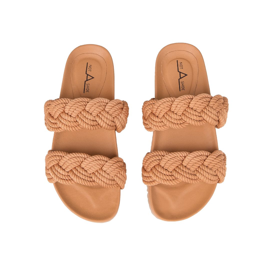 Rasteira Slider Toffee - Frente