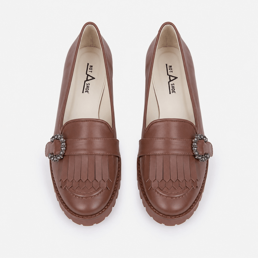 Mocassim Diana Chocolate - Frente