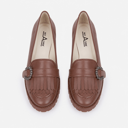Mocassim Diana Chocolate - Frente