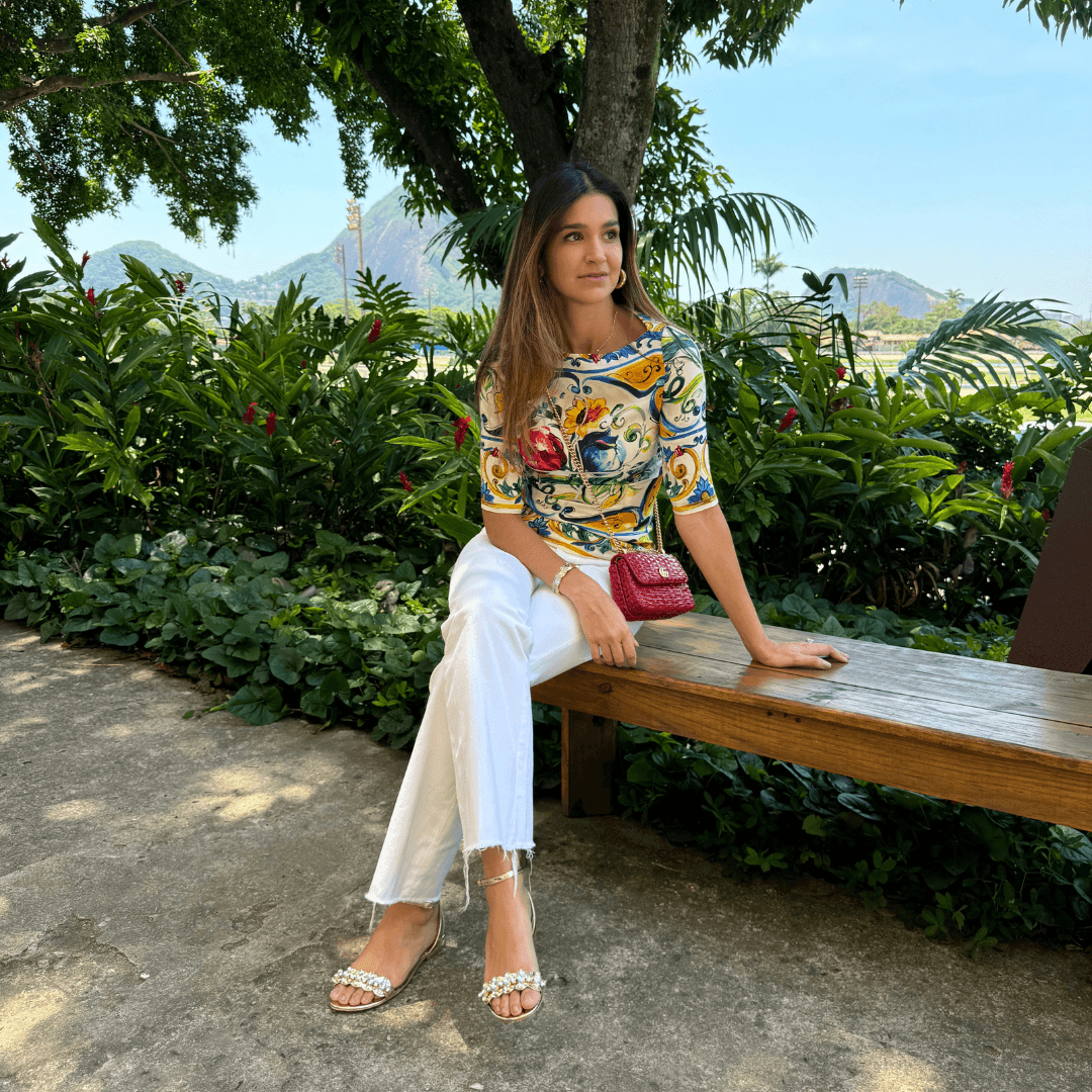 Rasteira Glow Dourada