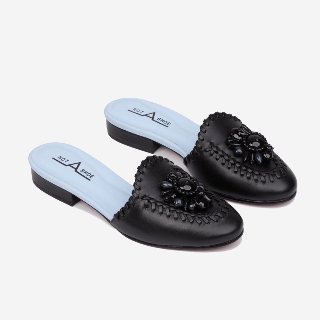 Slip On Black - Lado
