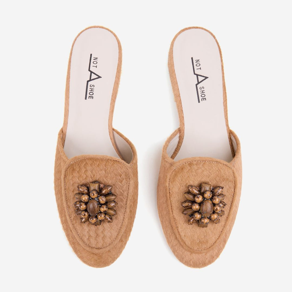 Slip On Camel - Frente