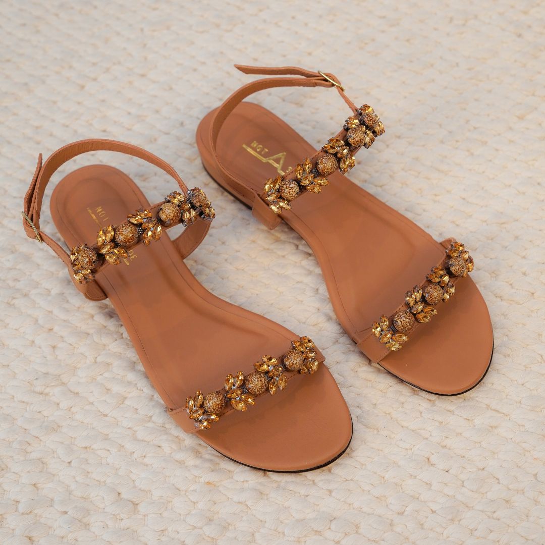 Rasteira Teresa Blush