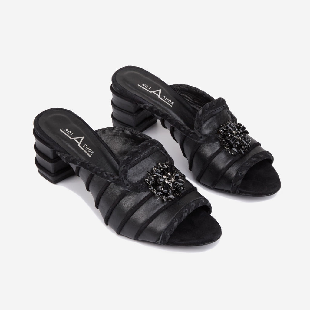 Mule Black - Lado