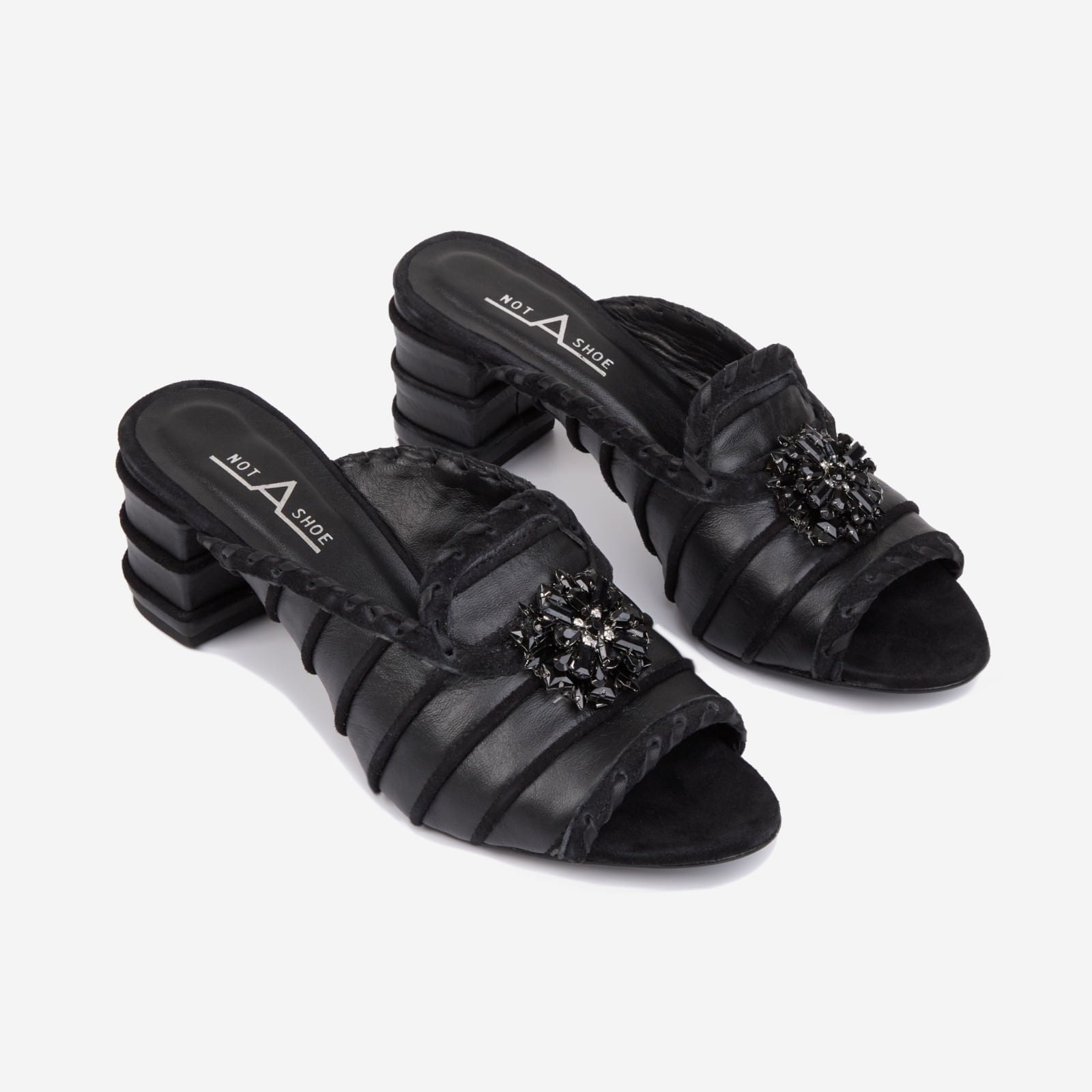 Mule Black - Lado